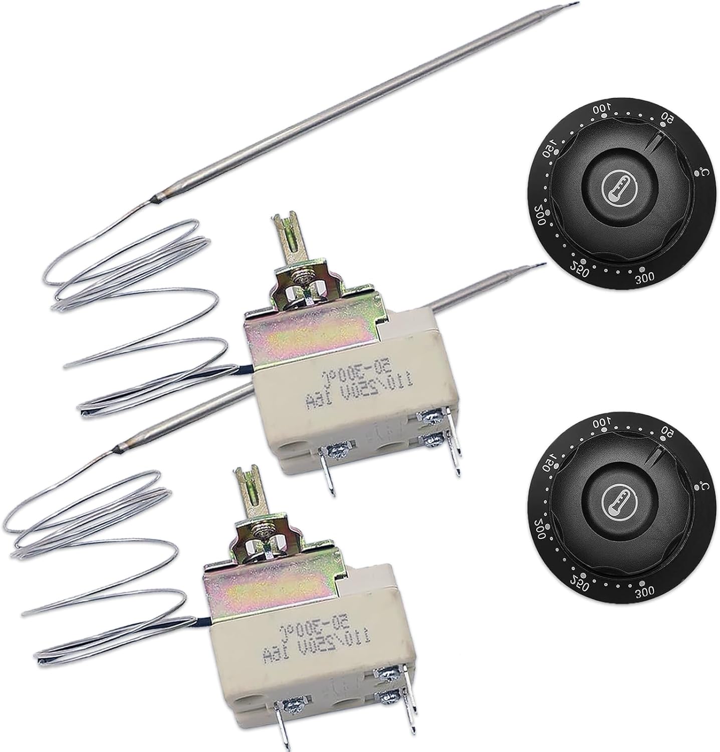 2PCS 1191727 RXMillivolt 550 Thermostat with Knob