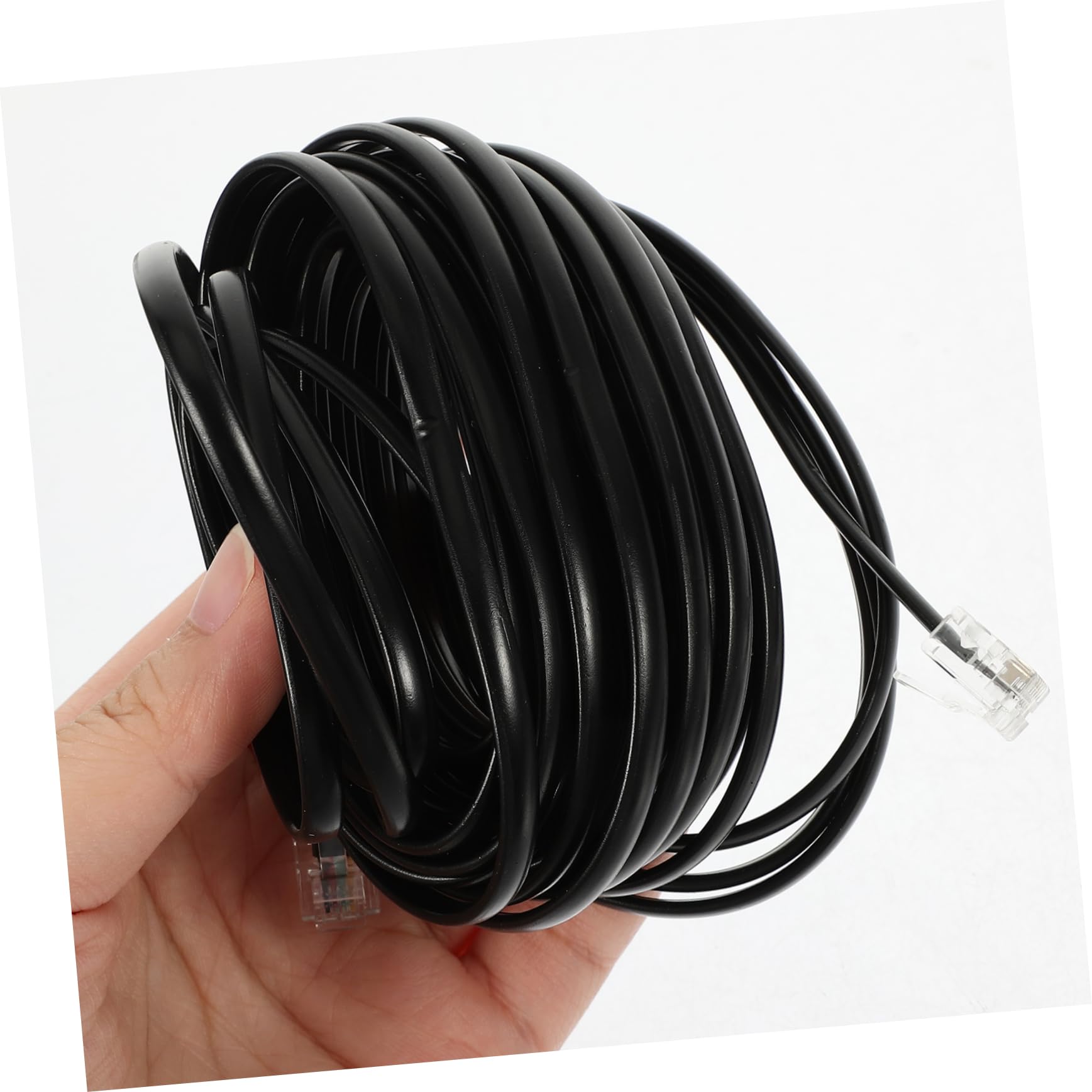 OSALADI 4pezzi Cavo Telefonico Coiled Cavo Per Linee Fisse Resistente e Durevole Facile Da Usare Per Telefono e Ricevitore