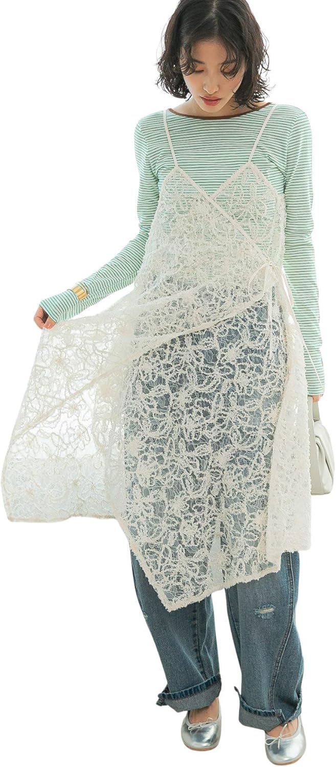 GUCCI グッチ ワンピース 黒 シルク100% 編み上げリボン Aライン