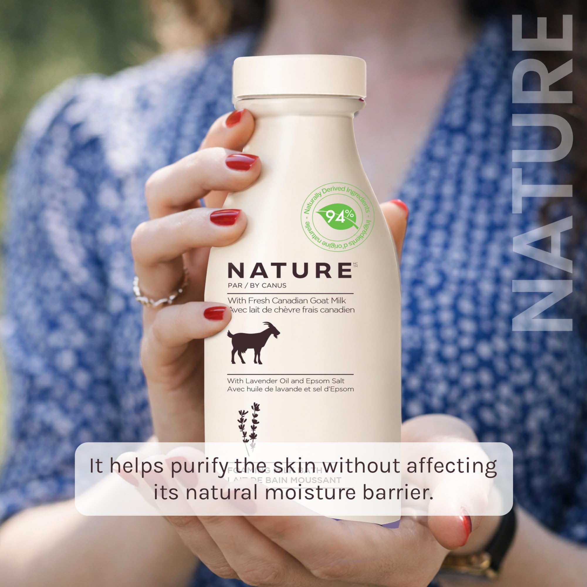 Nature by Canus Goat Milk Foaming Bath
