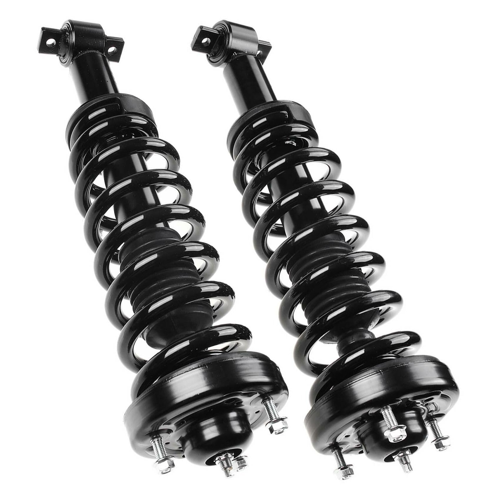 MXDEQHF 2pcs Suspension Complete Absorber Strut and Spring Set Assembly Front Left Right Black with Coil RWD for Ford for F150 2015-2020 273031R 1345882R