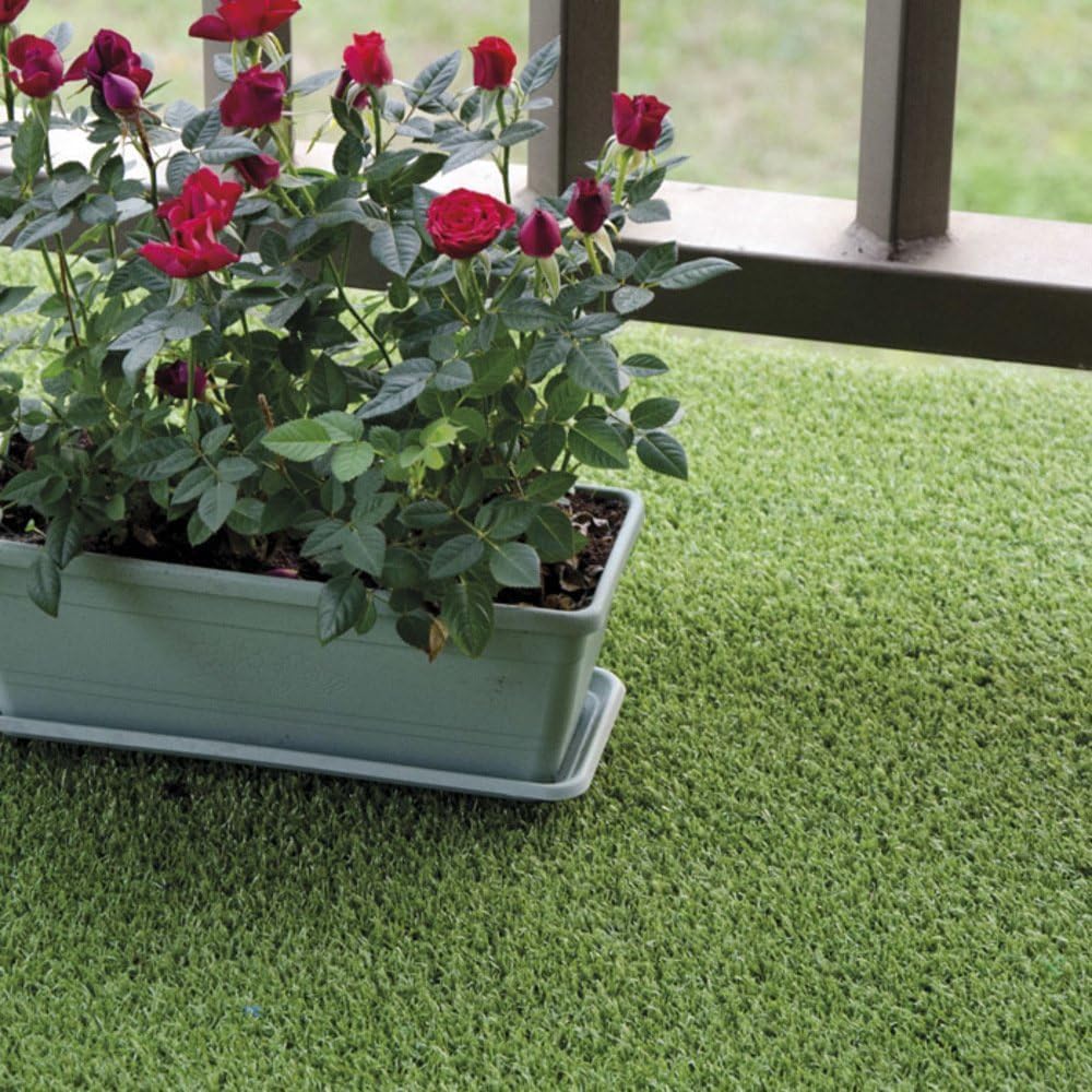 acquaverde | Prato Sintetico da 7mm per Giardino, Balcone, Terrazzo e Piscina 1x5 mt (5 mq) – Erba Artificiale, Sintetica Resistente al Calpestio e Raggi UV, Facile da Pulire