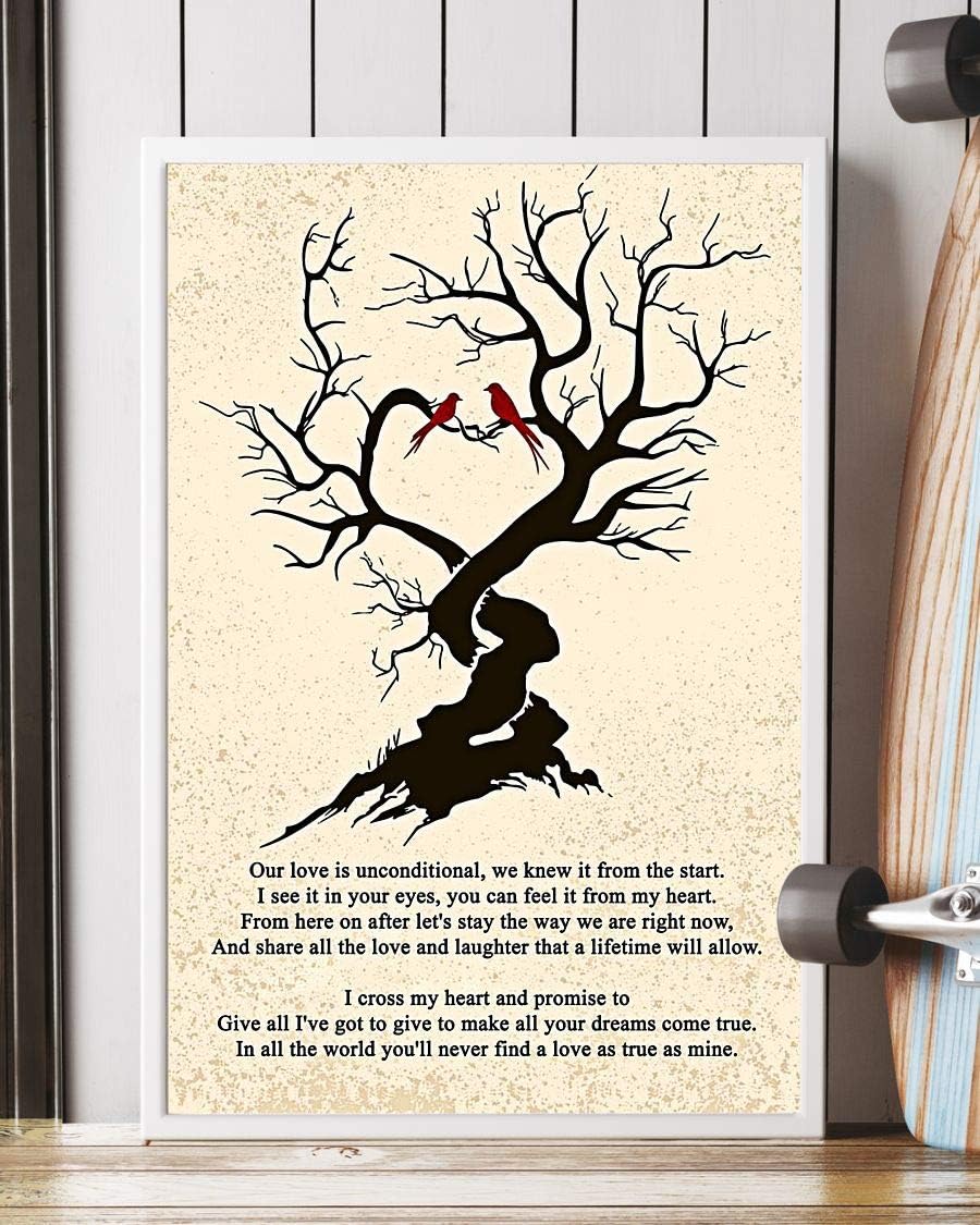 Amazon.com: I Cross My Heart Lyrics Portrait Poster Print (16" x 24 ...
