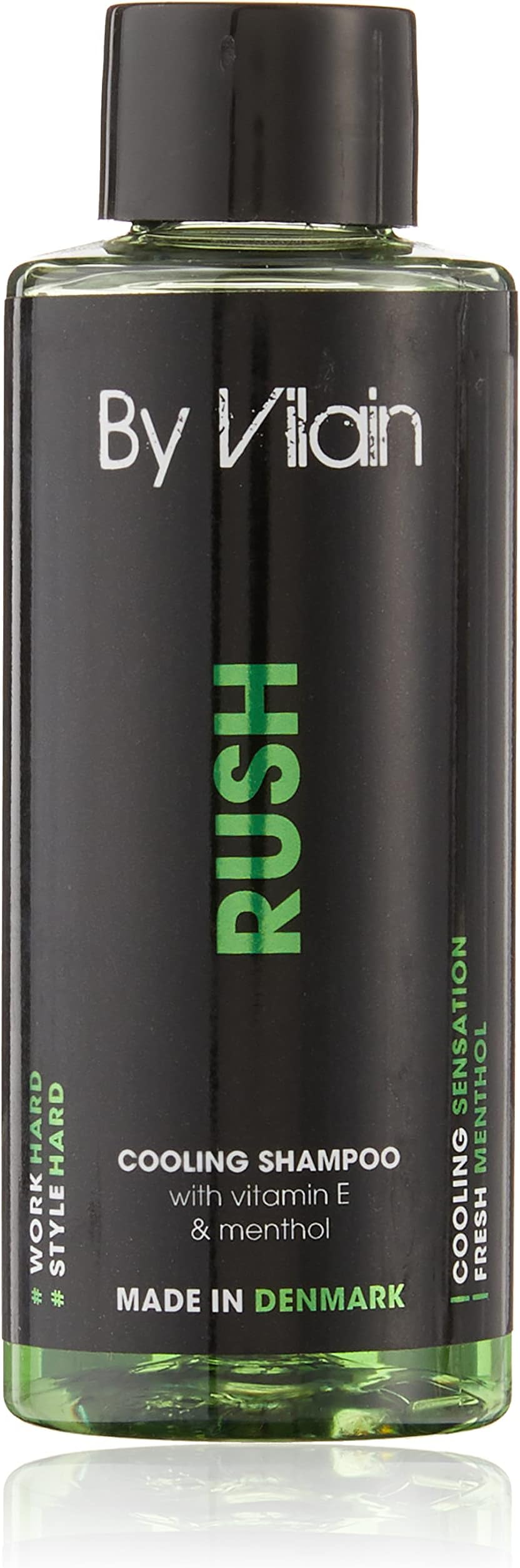 By Vilain Rush Shampoo Travel Size, Green, 75 ml