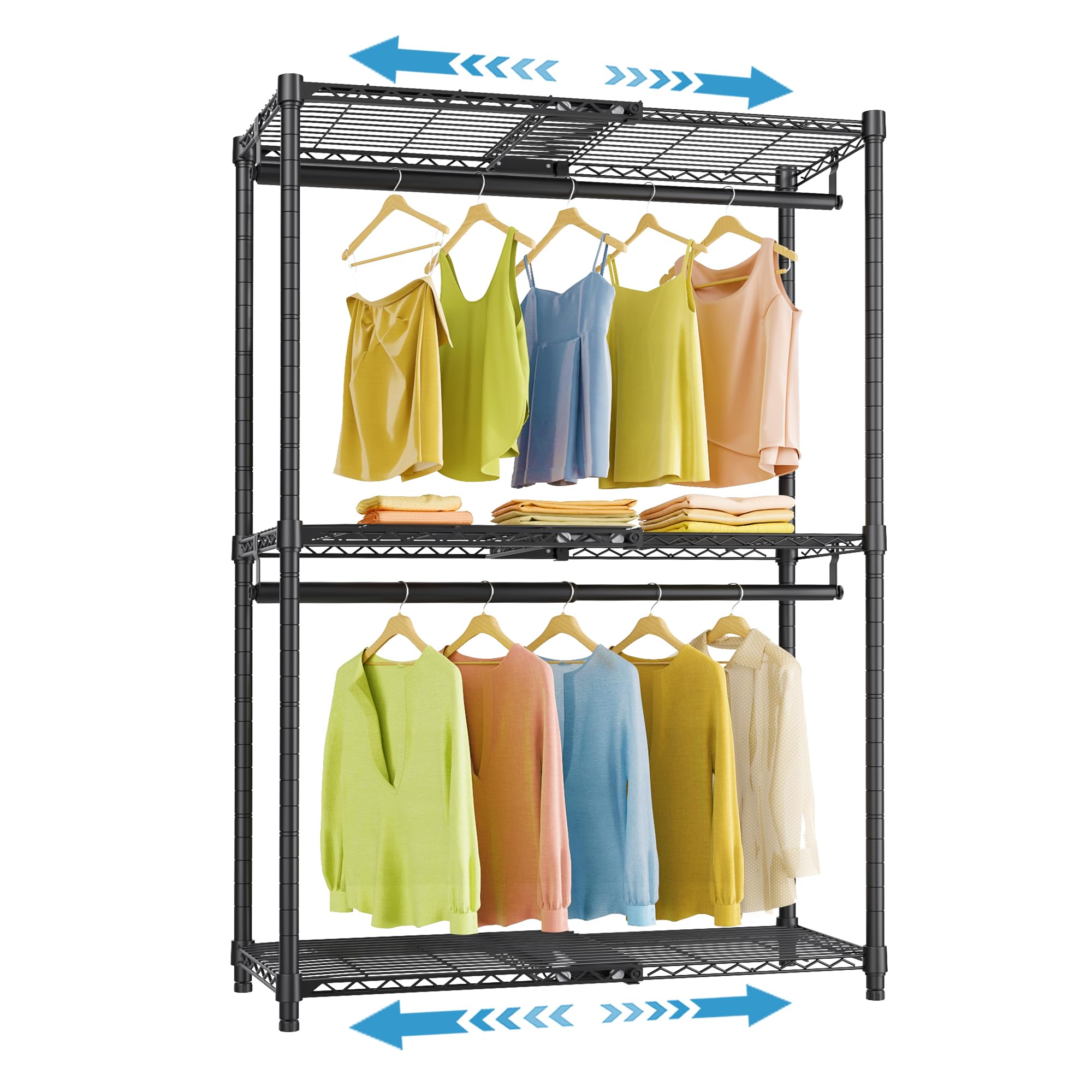 Amazon.com: VIPEK X1 Expandable Clothes Rack Heavy Duty Adjustable from ...