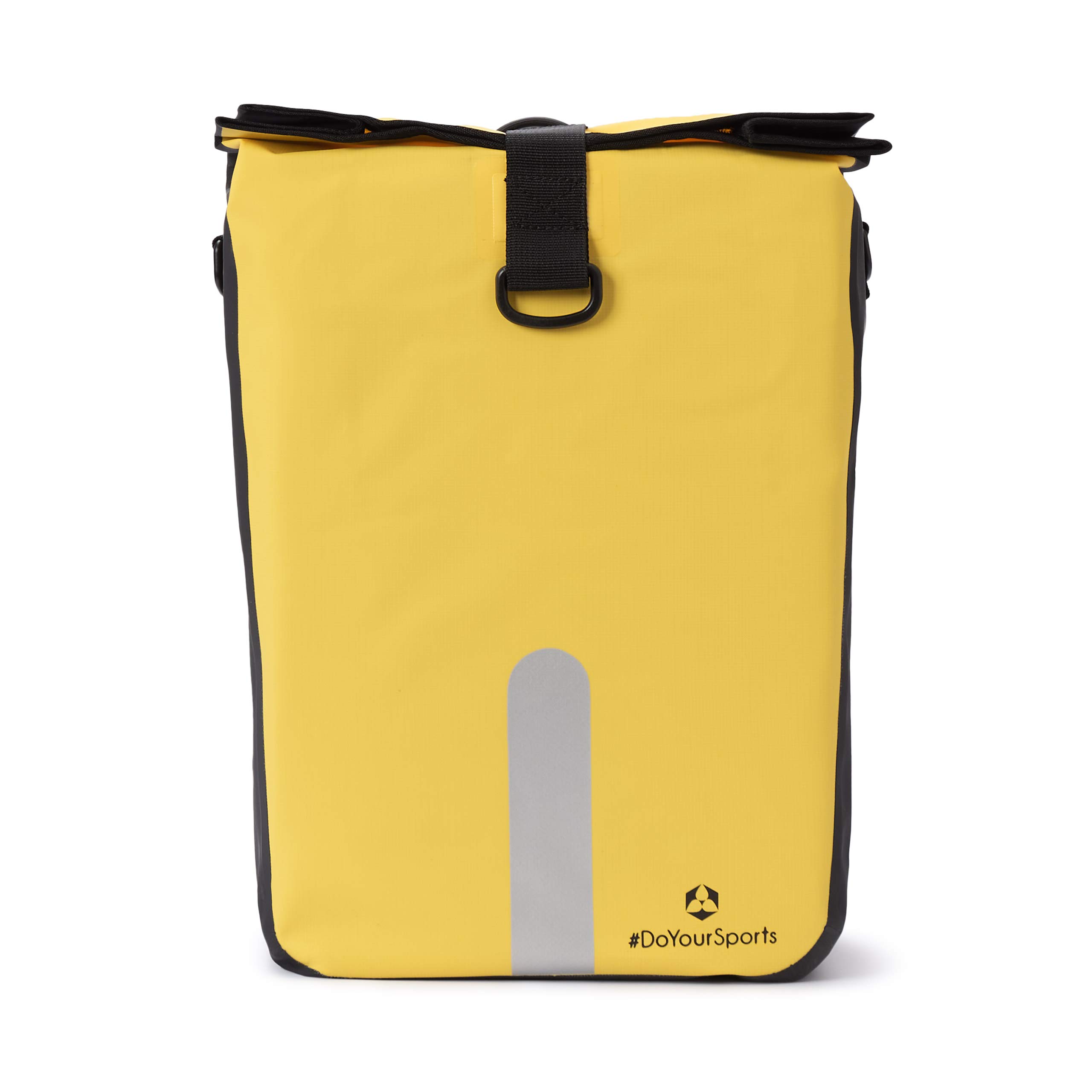 #DoYourOutdoor Borsa per Bicicletta 3 in 1 Catarifrangente e Impermeabile - Borsa Bici Portapacchi Laterale, Borsa a Tracolla e Mano - Carico Massimo 10 kg, Volume 23l - 36x40x16 cm