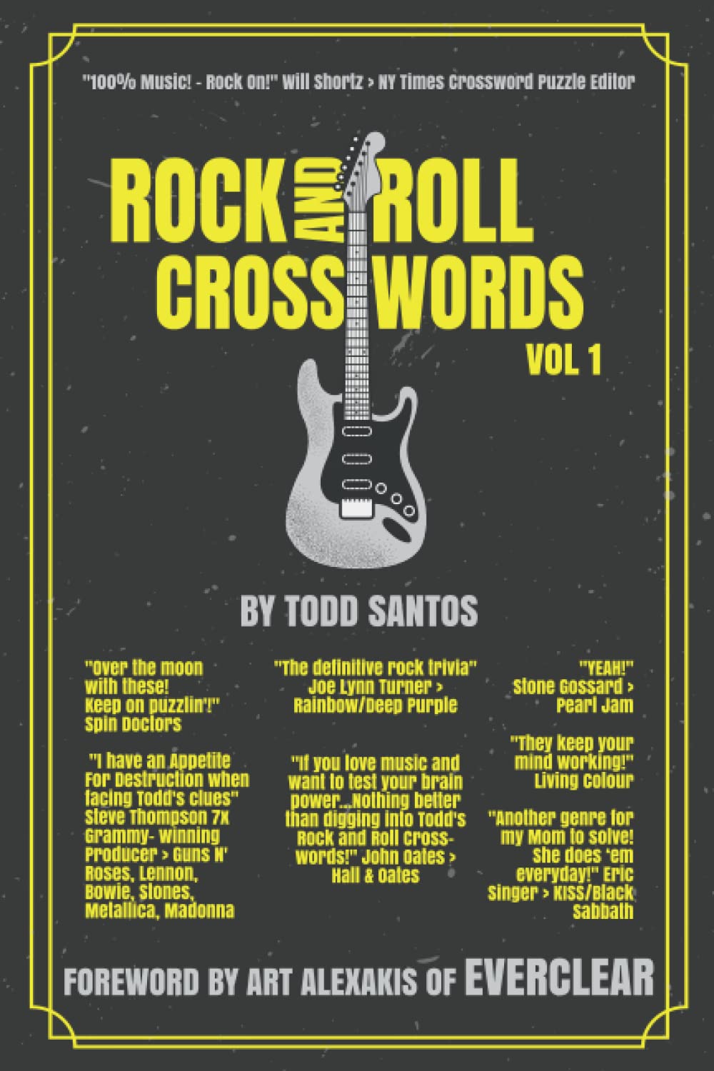 Rock And Roll Crosswords Vol. 1 (Color Pics): "100% Music!! Rock On!!" Will Shortz > NYTimes Crossword Puzzle Editor "The Definitive Rock Trivia"