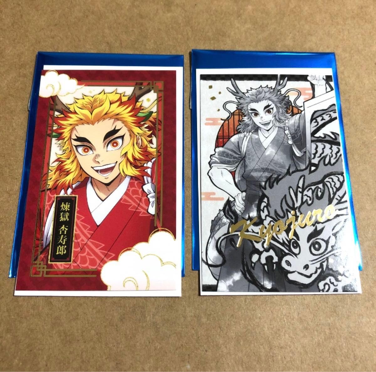 鬼滅の刃 鬼滅祭 後夜祭 辰年 缶バッジ フォトカード 煉獄 鬼滅の刃 鬼滅祭 後夜祭 辰年 ポップアップショップ フォト