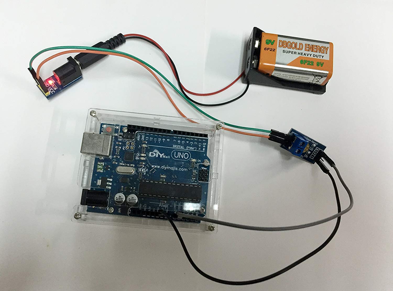 ARCELI DC0-25V Terminale sensore Tester di Tensione per Arduino Raspberry Pi (Confezione da 5 Pezzi), Misurare Fino a 25 V