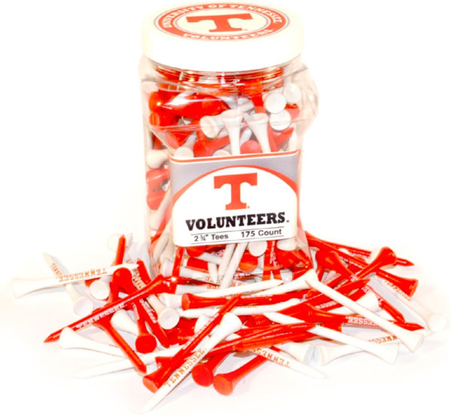 Team Golf NCAA unisex-adult Jar of 175 Golf Tees