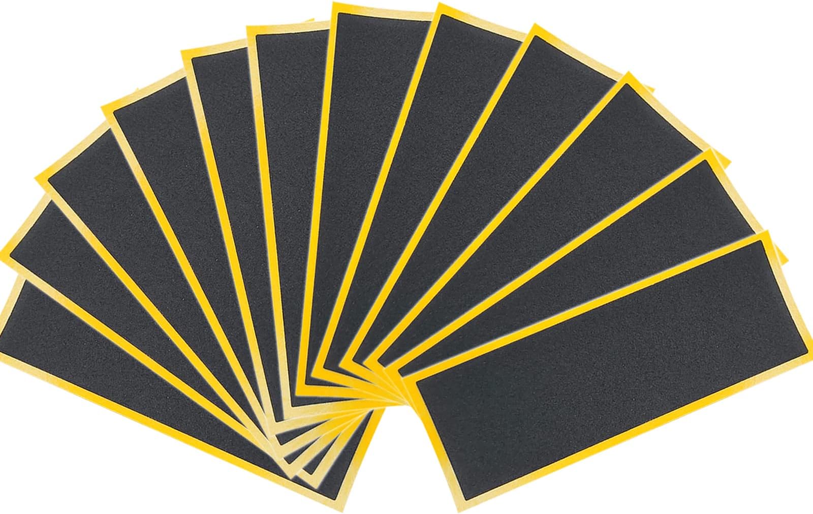Birllaid Fingerboard Foam Grip Tape,Pro Quality Chape Fingerboard Grip Tape,38mmX110mm,12 Pcs
