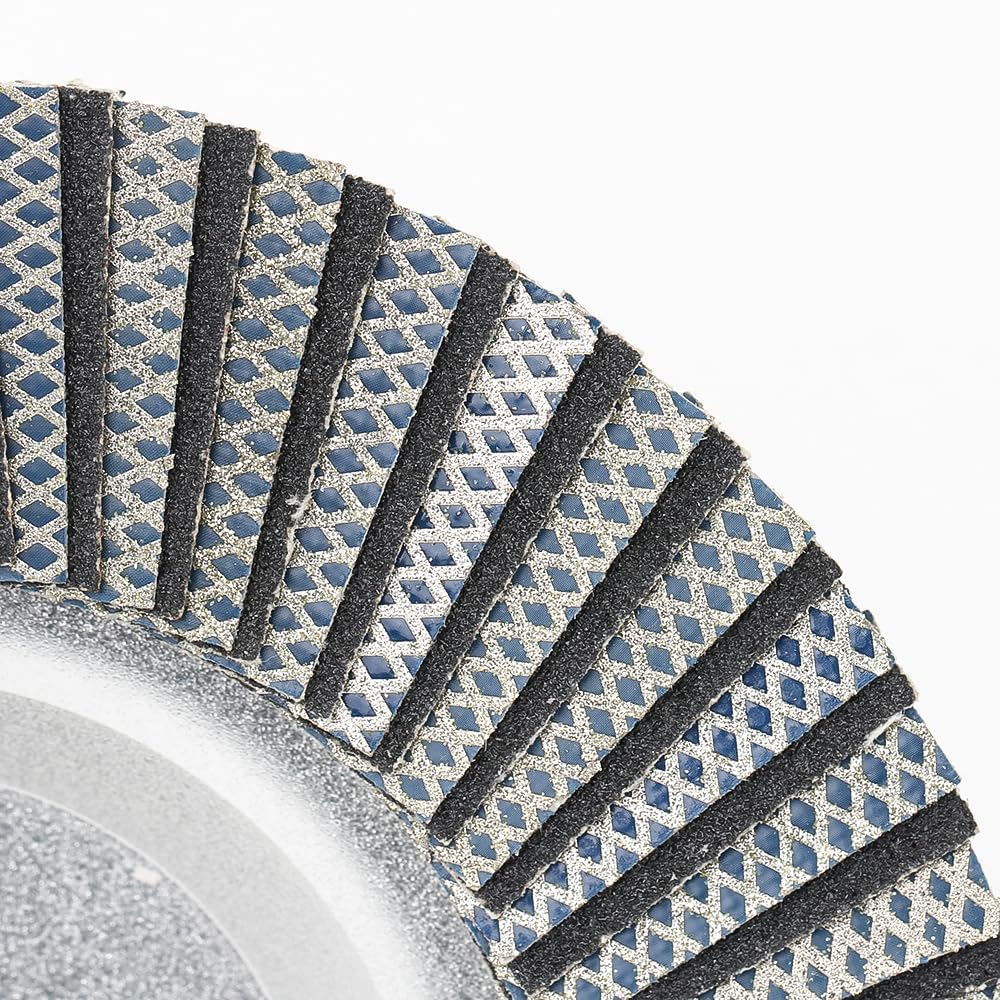Disque abrasif diamanté à rabat 115 x 22,23 mm pour pierre béton verre métal
