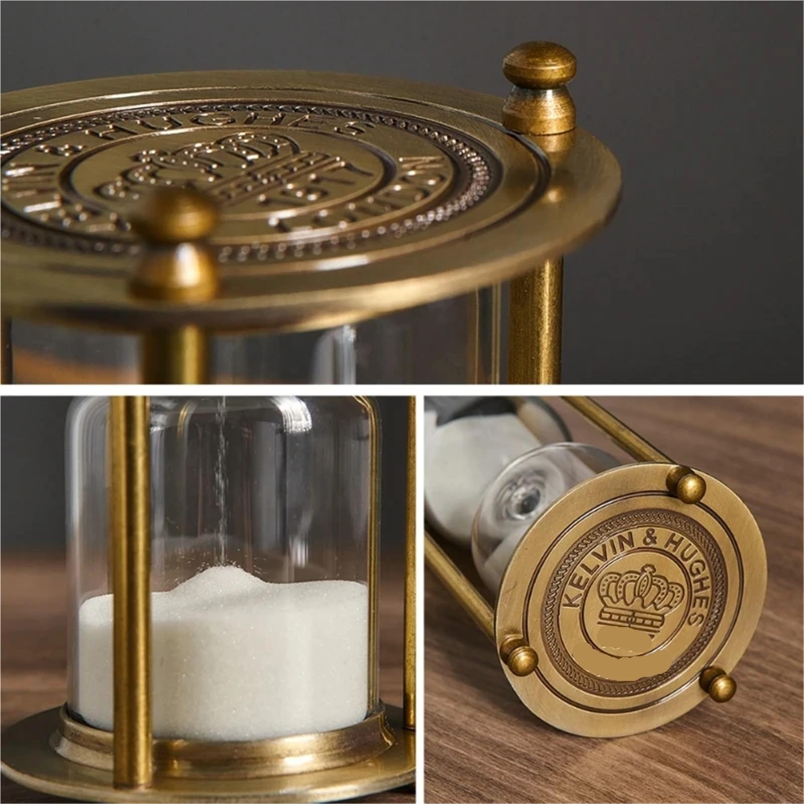 Sanduhr-Timer aus Metall