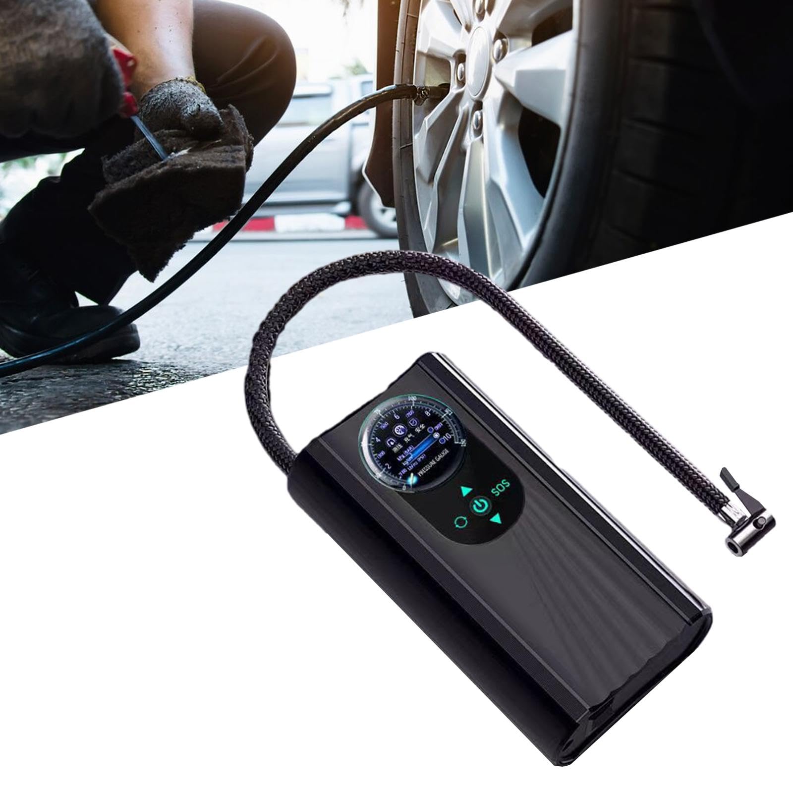 Compresor de Aire para Inflado de Neumáticos Y Accesorios para Vehículos, Auto