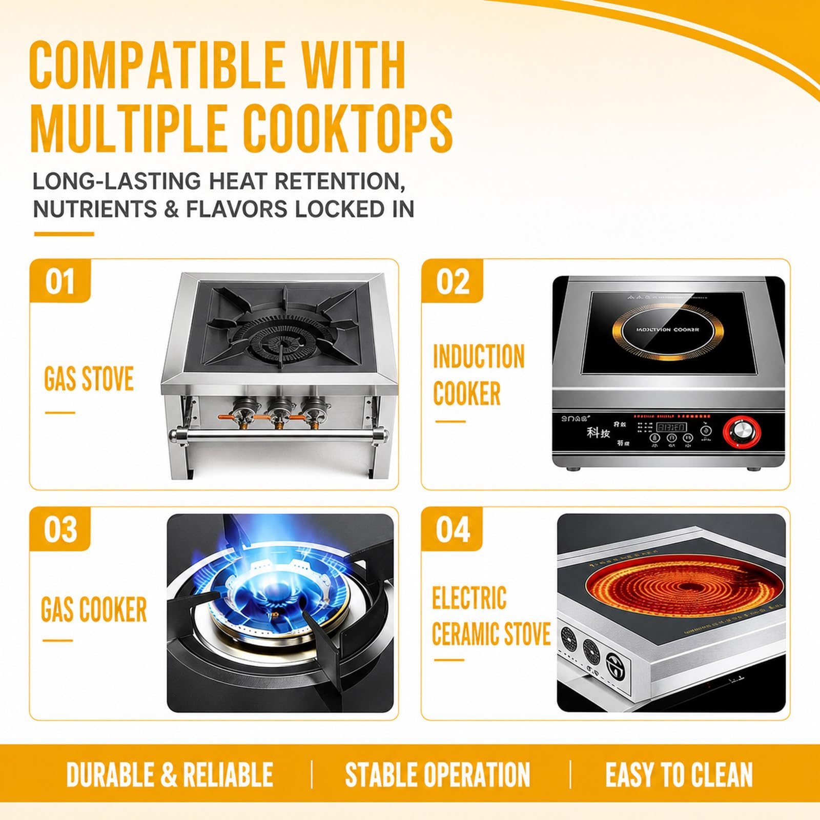 MáQuina Mezcladora AutomáTica De Alimentos para Ollas De Sopa 35