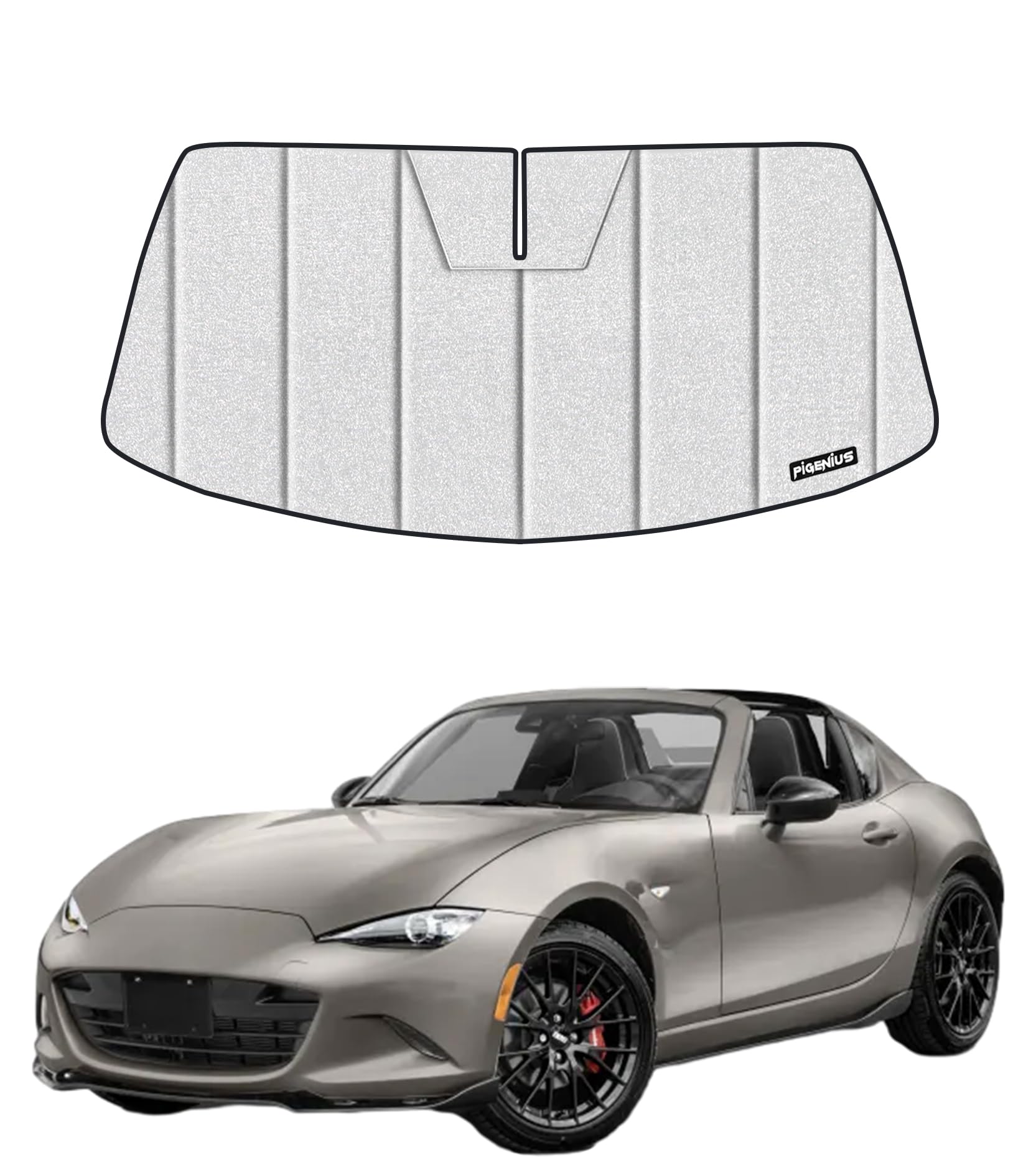 Photo 1 of Car Windshield Sun Shade for 2016-2023 Mazda MX-5 Miata,Car Window Shades-HyperShield HyperShield(Pinnacle) 2016-2023 MX-5 Miata