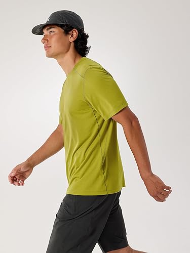 Miniatura 8 de Arc'teryx Cormac - Camisa de cuello redondo para hombre, transpirable, de secado rápido, para entrenamiento de gimnasio, senderismo, correr,