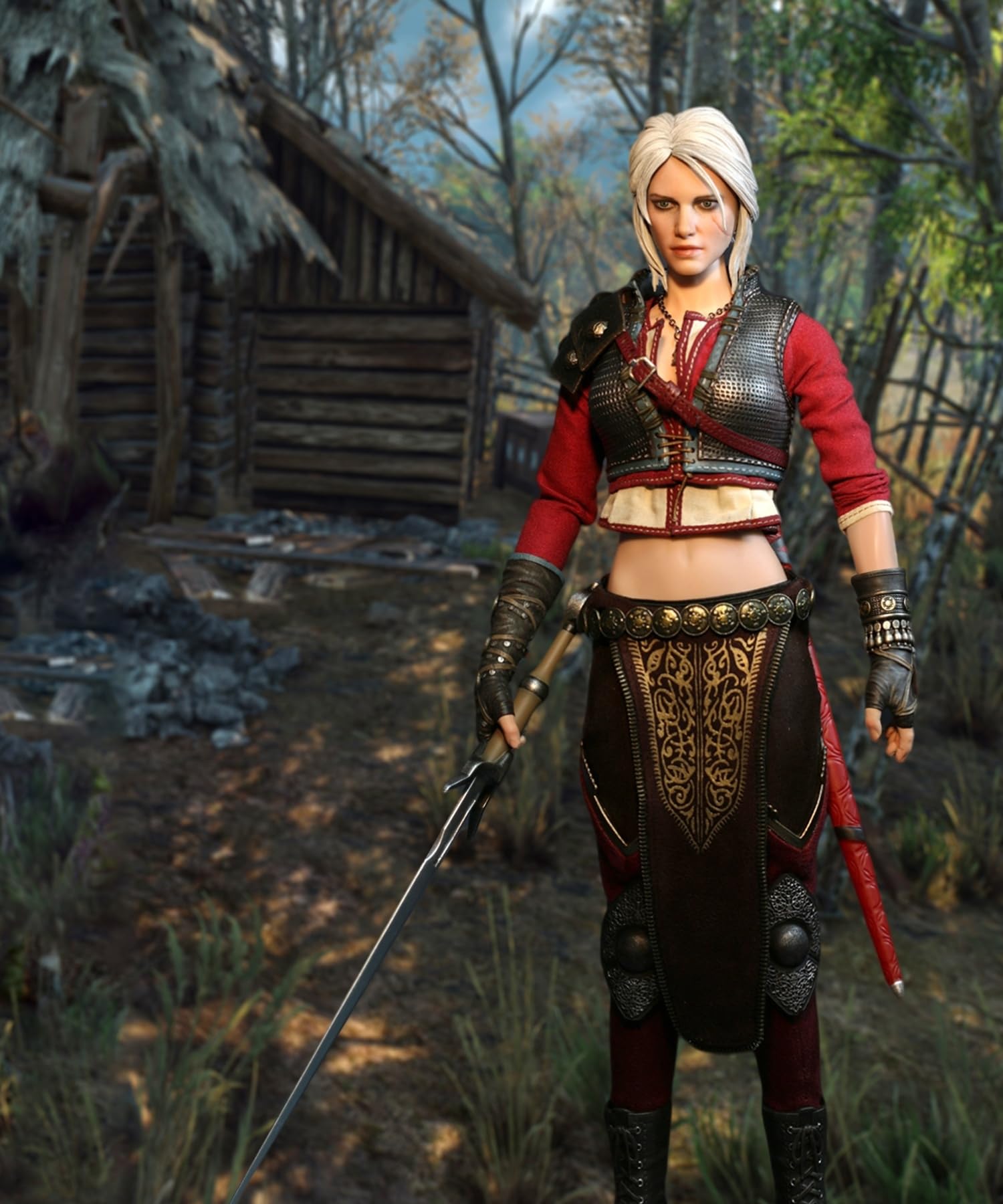 Nine Craftsmen J-002 シリラ シリ Ciri 1/6