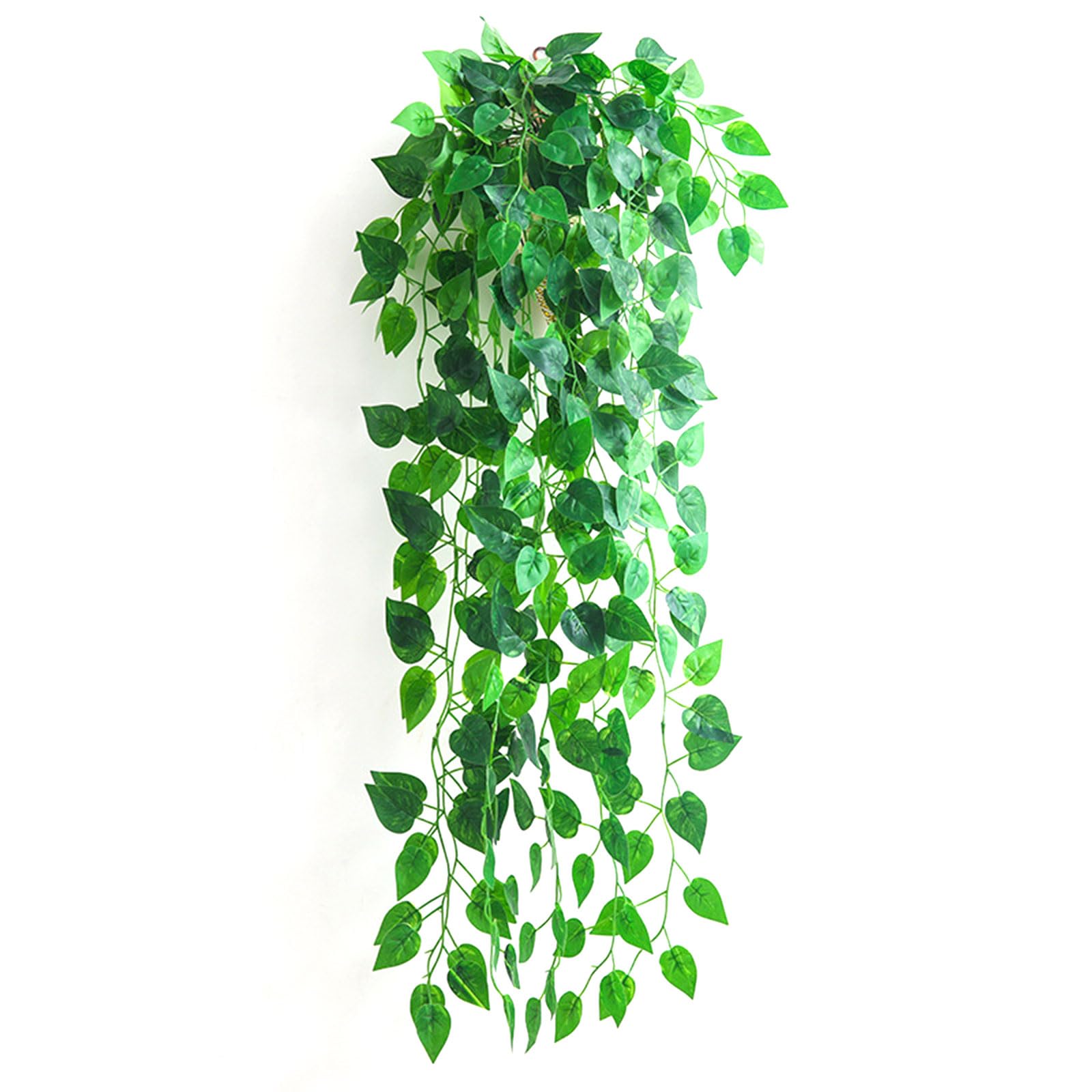 Msioytog Crabapple Leaves Wall-Mounted Artificial Plant Display Leafyvine Wall Decoration Artificial Plant Simulated Plantvine Hangings Hangings