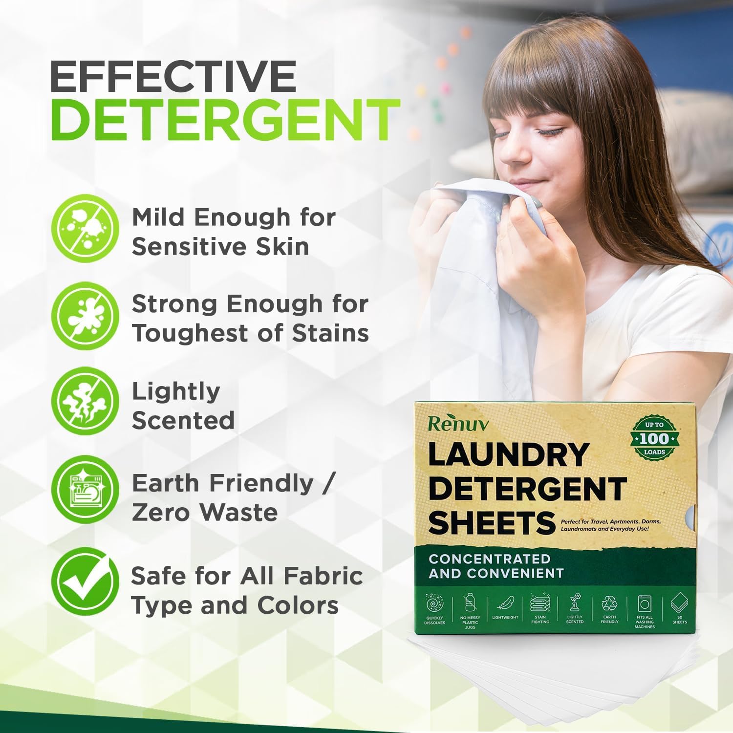 Laundry Detergent Sheets and Washing Machine Cleaner - Bundle and Save!