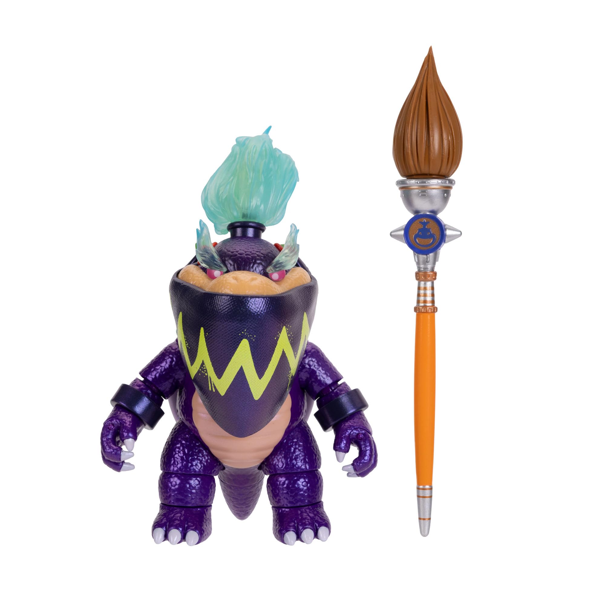 Jakks Pacific Super Mario Galaxy Movie Bowser Jr. 12,7 cm figurka | Jakks Pacific Figurka Super Mario Galaxy Movie Bowser Jr. 5"/12,7 cm, oficjalna licencja, dla dzieci w wieku od 3 lat