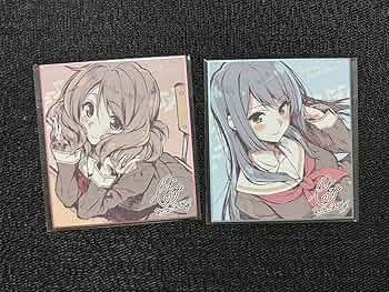 響け！ユーフォニアム 黄前久美子 高坂麗奈 色紙セット Amazon.co.jp: 響けユーフォニアムミニ色紙 高坂麗奈 黄前久美子