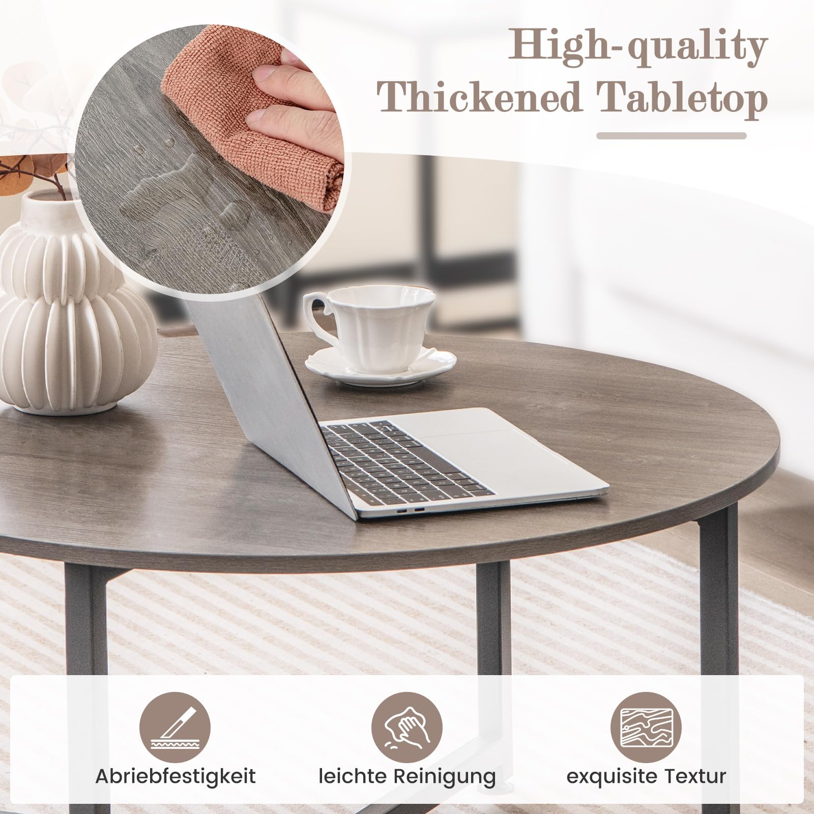 Enjoywater | Watertafel | Aluminium in antraciet | Hoogte 40 cm | 80 cm