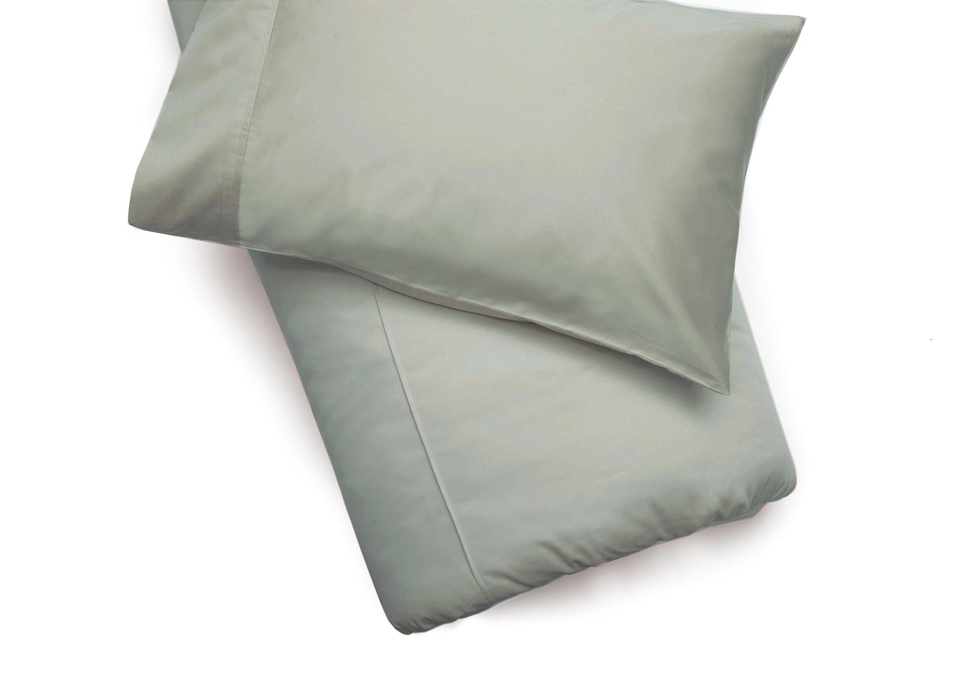 Belledorm Platinum Egyptian Cotton Housewife Pillowcases - 2 Pack - 200 Thread Count - 51Cm X 76Cm (Platinum)