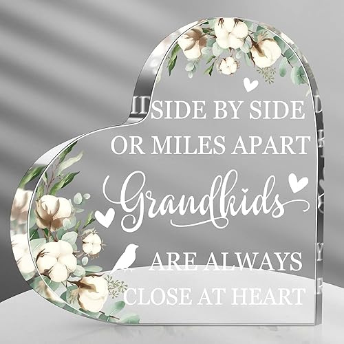 Carteles y placas decorativas de acrílico en forma de corazón de Navidad, ideal para regalar o decoración personal, adecuado para decoración