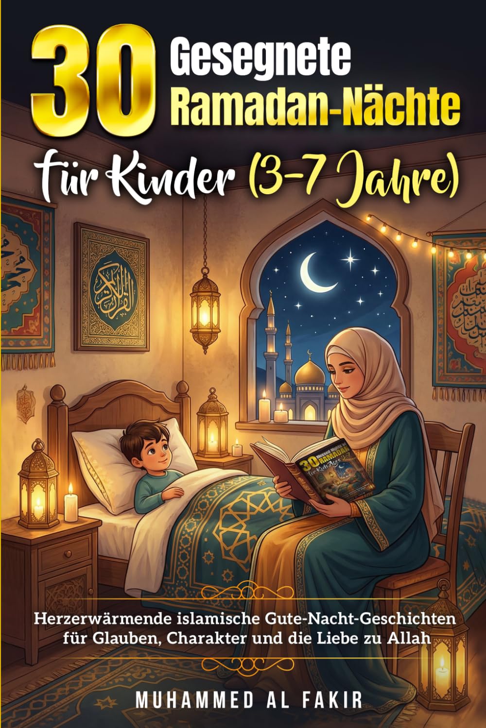 30 gesegnete Ramadan-Nächte für Kinder (3–7 Jahre): Herzerwärmende islamische Gute-Nacht-Geschichten für Glauben, Charakter und die Liebe zu Allah (Islam Wissen Reihe)