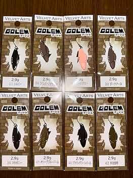 新製品】ベルベットアーツ GOLEM ゴーレム2.2g 8色セット