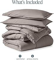 Vista 229 de Bare Home Comforter Set - King/California King Size - Ultra-Soft - Goose Down Alternative - Premium 1800 Series - All Season Warmth