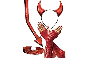 Complete Halloween Devil Outfit: Exude Captivating Seduction as the Mistress of the Night