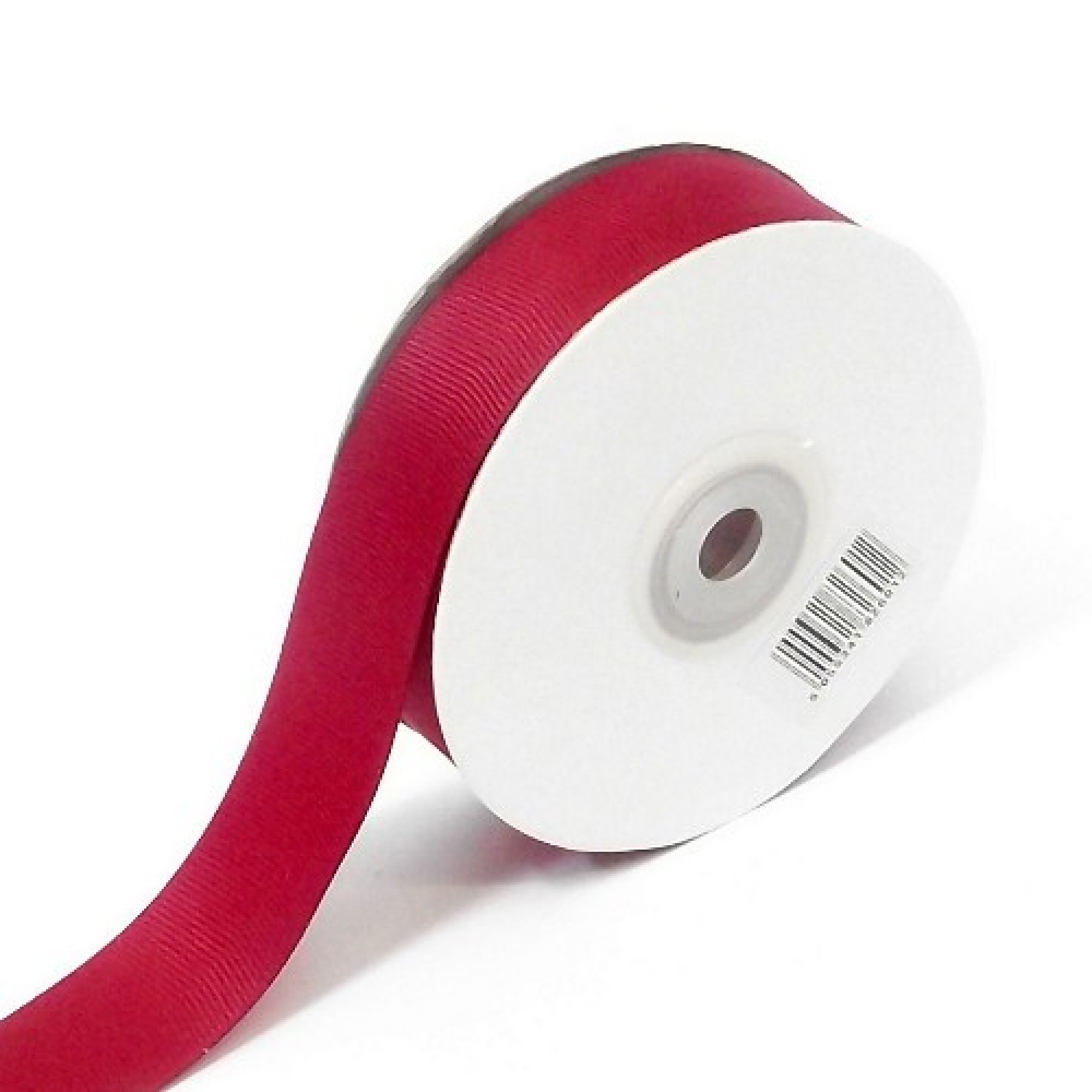 Bountiful Harvest Burgundy 25M Full Reel Woven Edged Grosgrain Ribbon - 25Mm (1 Inch) Width (Burgundy)