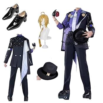 雪霜坊　ゼンレスゾーンゼロ　ヒューゴ　コスプレ衣装　XL ウィッグ付き 雪霜坊 ゼンレスゾーンゼロ ヒューゴ コスプレ衣装 XL ウィッグ付き