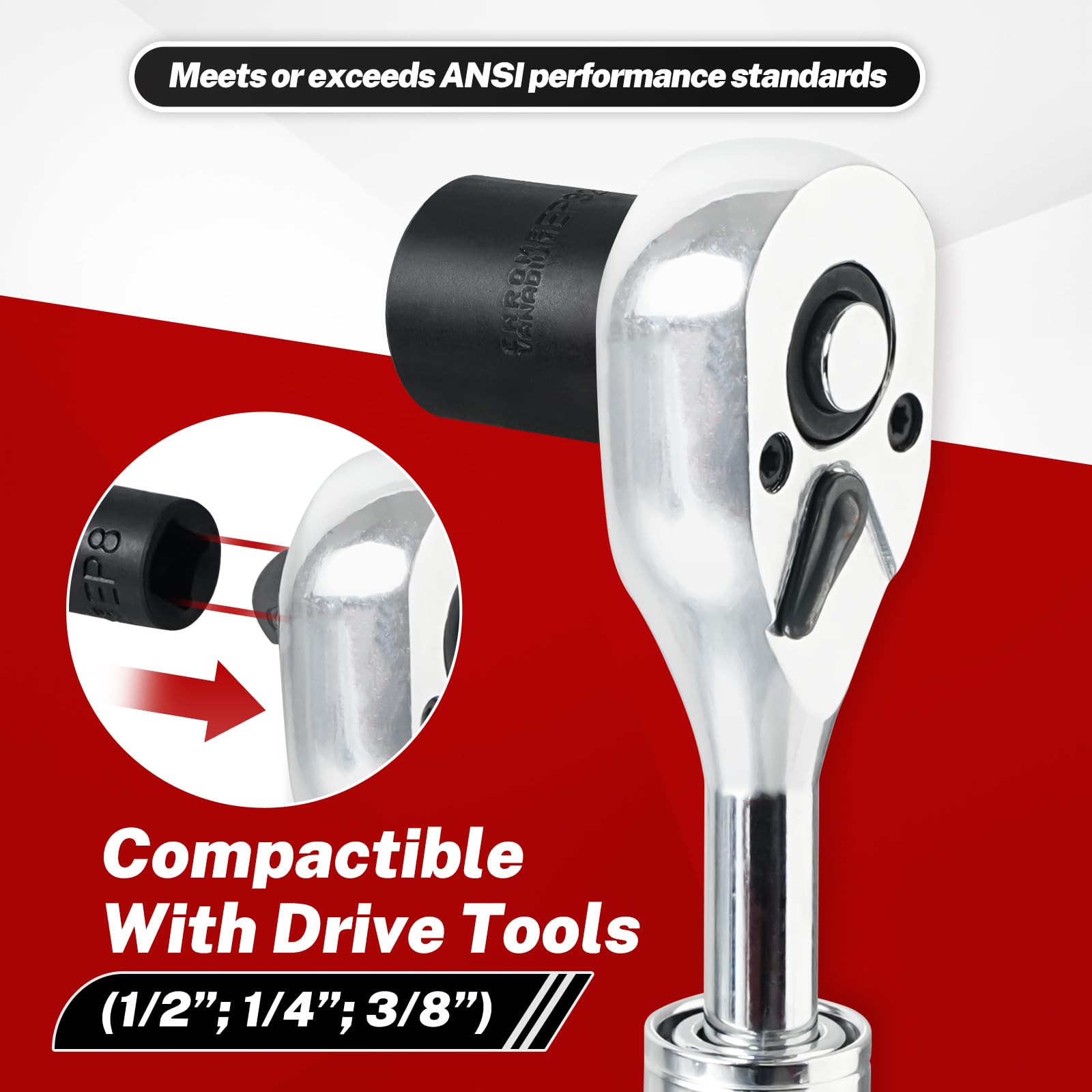 BILITOOLS Set di bussole Torx Plus esterne, 6 punti EP4-EP8, EP10-12, EP14, EP16, EP18, EP20, EP22, EP24, EP26, EP28, EP30, EP32 con 1/2 '' 3/8 '' 1/4 '' Dr, 19 pezzi presa esterna a stella per auto