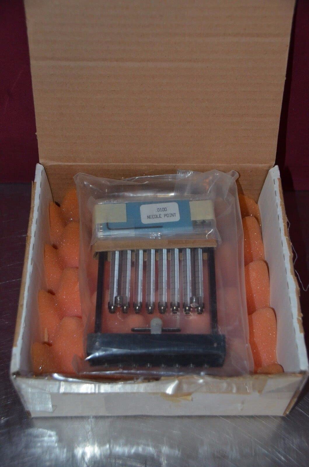 Kloehn 8 Ganged Syringe Gel Loader for ABI Prism DNA Sequencer P/N 18597