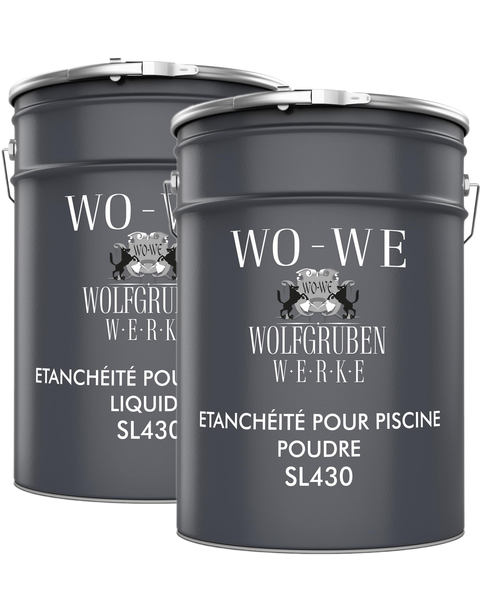 WO-WE Enduit d'étanchéité SL430 pour peinture piscine à base de résine - 10KG