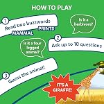 Skillmatics Guess in 10 Animal Planet, Card Game, Perfect for Boys, Girls, Kids, Teens, Adults Who Love Animals, Trivia Games, Travel Games, Gifts for Ages 6, 7, 8, 9, 10, and Up