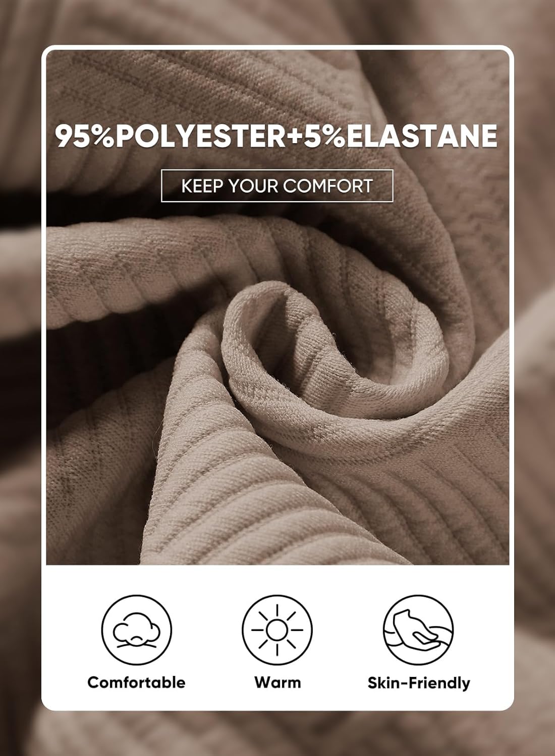 JMIERR Mens 2 Piece Jacquard Sweatsuit Outfits Hoodie Sweatshirt & Joggers Sweatpants Set Tracksuit - Image 6