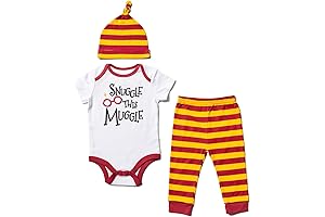 Harry Potter Baby 3 Piece Outfit Set: Snuggle This Muggle