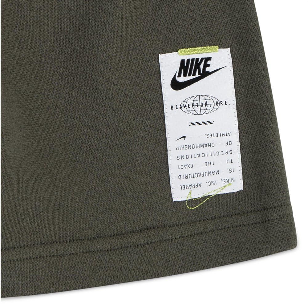 NIKE B Nsw Club Slpty Ft Short Set Cargo 66l775 COMPLETO Bimbo 0-24