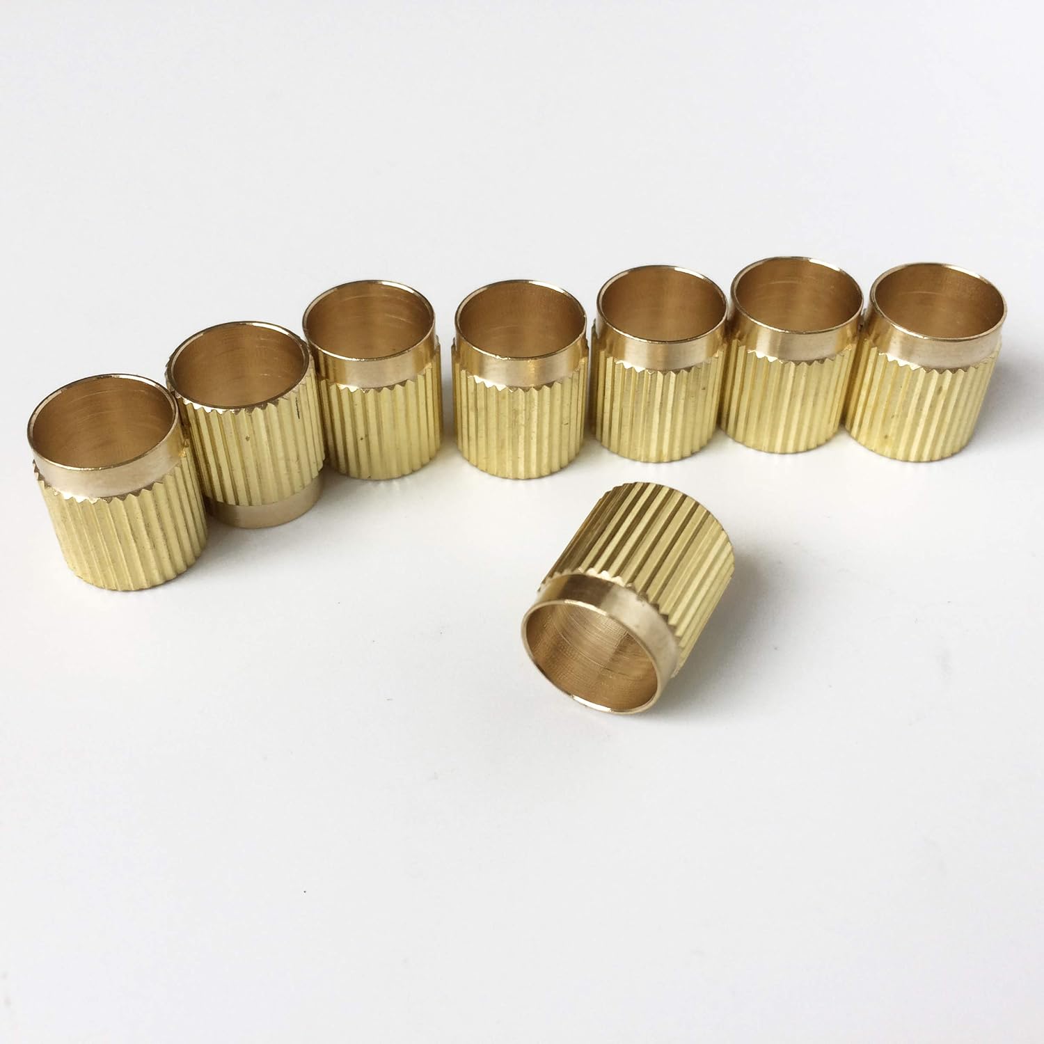 HENKYO Throttle Shaft Bushings fit 3/8 Shaft Repair Worn Carburetor Contain 8 pcs