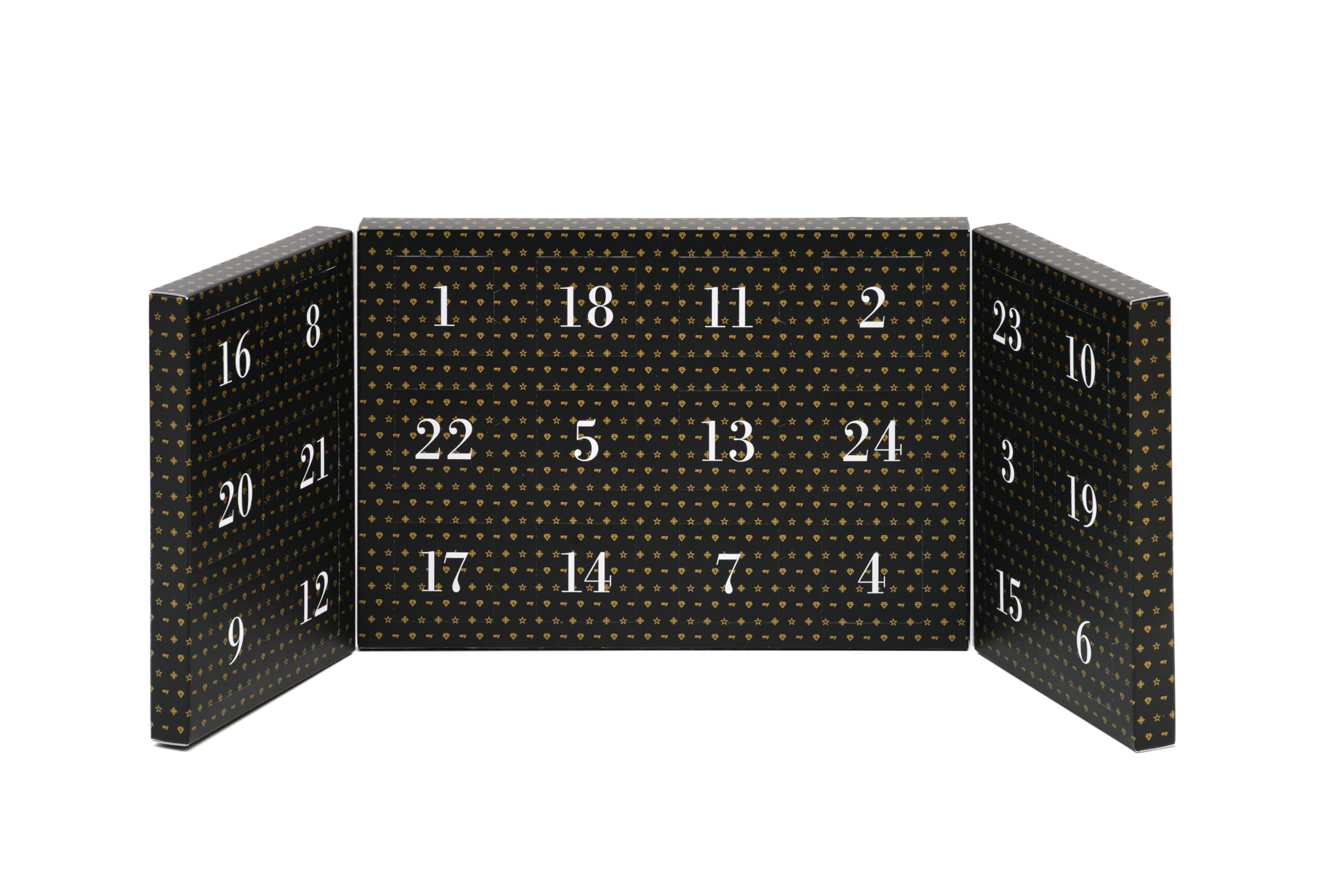 MYNASCHWERK.DE - Lakritz Adventskalender -320g - Gold Selection