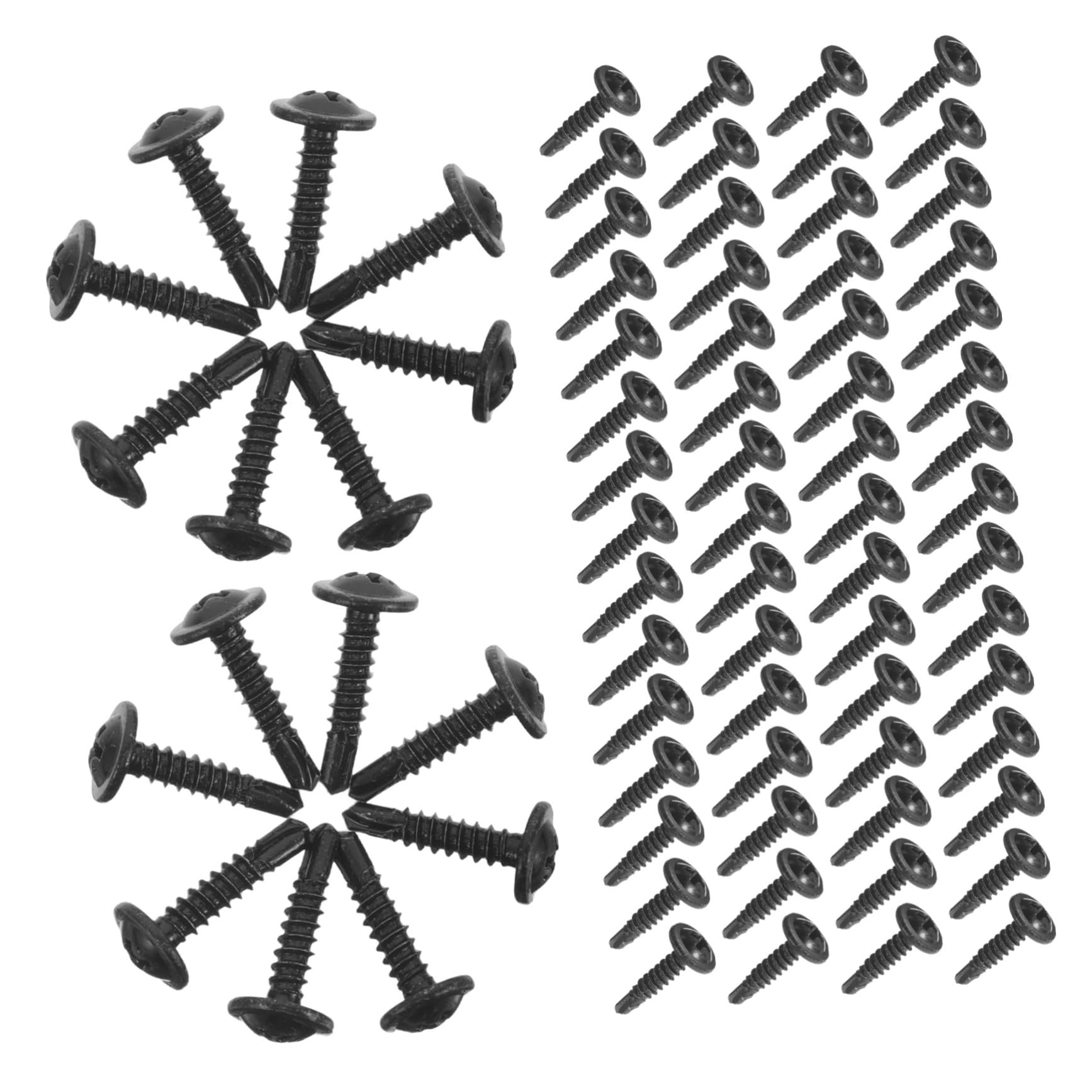 Vis autotaraudeuses cruciformes à tête fraisée et ronde Cabilock - 8