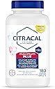 Citracal Maximum Plus Calcium Supplement - Calcium Citrate with Vitamin D3, Zinc, & Essential Minerals for Bone Health Support, Ages 12+, 180 Count (Packaging May Vary)