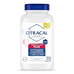 Citracal Maximum Plus Calcium Supplement - Calcium Citrate with Vitamin D3 Zinc Essential Minerals for Bone Health Support