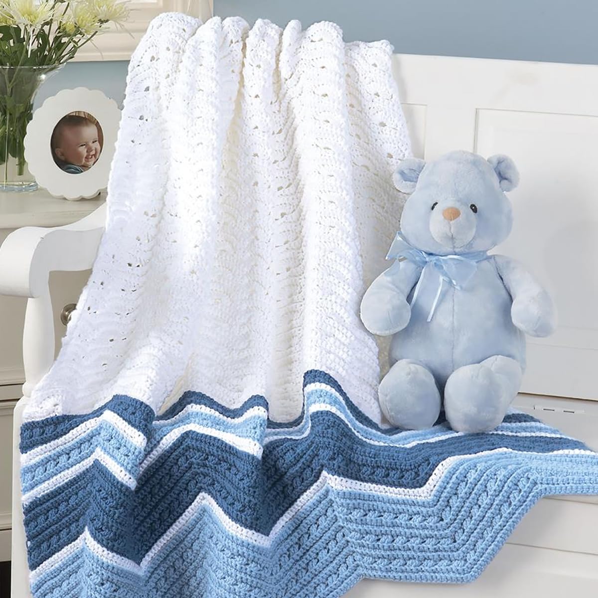 Leisure Arts LEA Terrific To Touch Baby Afghans - Image 3