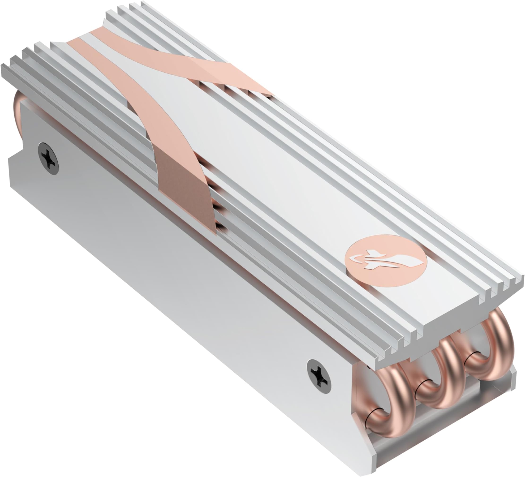 Watris Veiyi Dissipatore Di Calore In Rame Per SSD M.2 2280 NVMe - Con Pasta Termica E Kit Di Montaggio