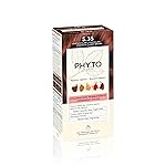 Phytocolor Permanent Hair Color, 5.35 Chocolate Light Brown, with Botanical Pigments, 100% Grey Hair Coverage, Ammonia-free, PPD-free, Resorcin-free